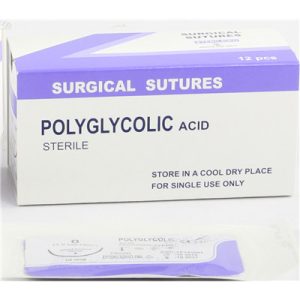 Polyglycolic Acid Absorbable Surgical Sutures AM-888 Pga