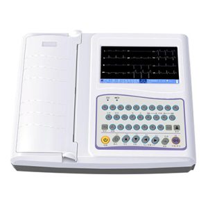 12 Channel ECG Machine with Color Screen AM-ECG-C12B Tanzania | Villa Healthcare
