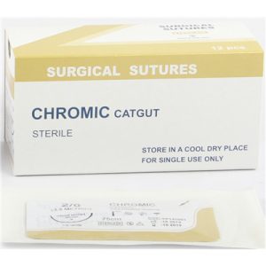 CHROMIC CATGUT ABSORBABLE SURGICAL SUTURES AM-212 (CC)