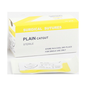 PLAIN CATGUT ABSORBABLE SURGICAL SUTURES WITH / WITHOUT NEEDLES AM-(PC)