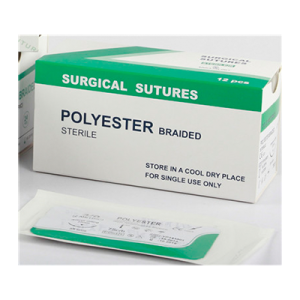 Polyester Braided Non-Absorbable Surgical Sutures AM-(PB)