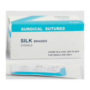 Silk Braided Non-Absorbable Surgical Sutures AM-(Sk)